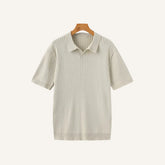 Camisa Polo Canelada Premium Sollome bege