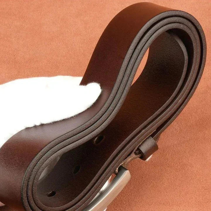 Cinto de Couro Masculino Civano Prime marrom