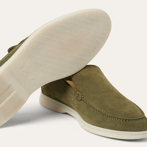 Loro Piana Men’s Suede Loafer – Summer Walk